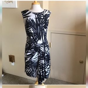 I.N.C. International concepts palm leaves dress